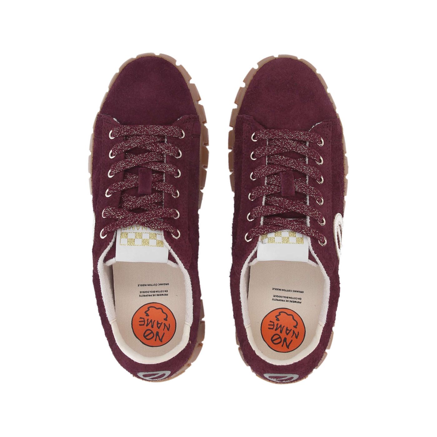 PLAY SNEAKER W  -  H.SUEDE/LOGO  - BORDEAUX